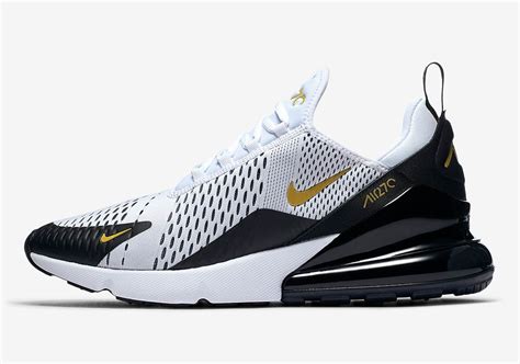 nike air max 270 white metallic gold black deutschland|nike air max 270 stockx.